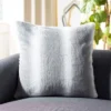 Mercia Pillow - Grey/White - 20" X 20" - Safavieh