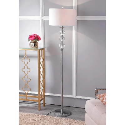 Pippa Glass Globe Floor Lamp - Safavieh - Image 3