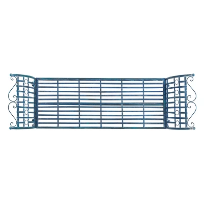 Hadley Bench - Antique Blue - Safavieh - Image 5