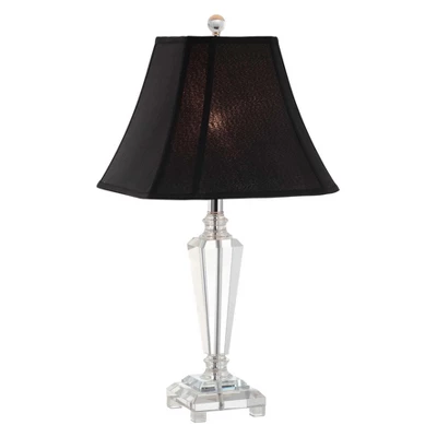 (Set Of 2) 24.5" Lilly Crystal Table Lamp Clear (Includes CFL Light Bulb) - Safavieh - Image 3