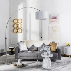 Ascella Arc Floor Lamp - Safavieh
