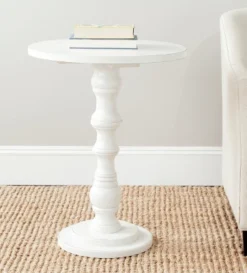Greta Round Top Accent Table - Safavieh