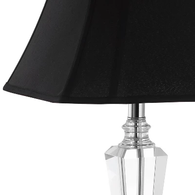 (Set Of 2) 24.5" Lilly Crystal Table Lamp Clear (Includes CFL Light Bulb) - Safavieh - Image 4
