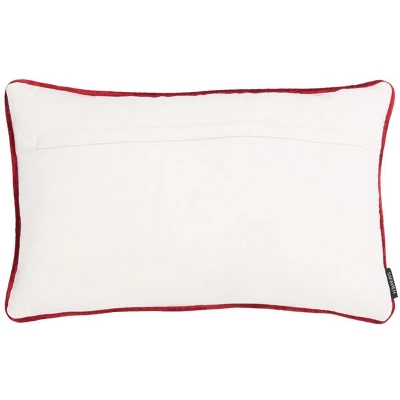 Joy Tree Pillow - Cream - 12"X20" - Safavieh