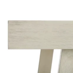 Renzo Indoor/Outdoor Bar Cart - Distressed White - Safavieh