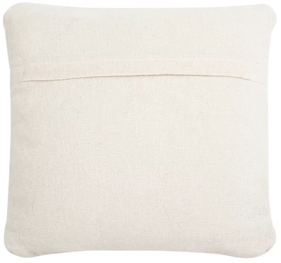 Thin Striped Looped Pillow - Apricot Blend - 20" X 20" - Safavieh