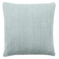 20"x20" Oversize Liliana Knit Square Throw Pillow Blue - Safavieh