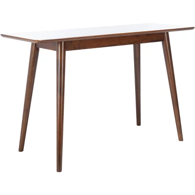 Sasharose Makeup Table - Walnut - Safavieh - Image 4