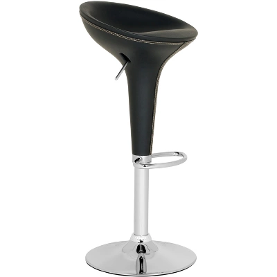 Safavieh Shedrack Swivel Bar Stool - Black - Safavaieh - Image 2