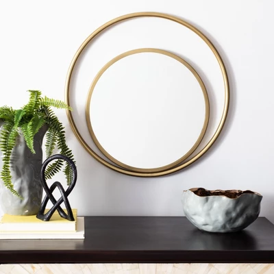 Wonder Mirror - Brushed Brass - Safavieh