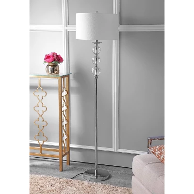 Pippa Glass Globe Floor Lamp - Safavieh