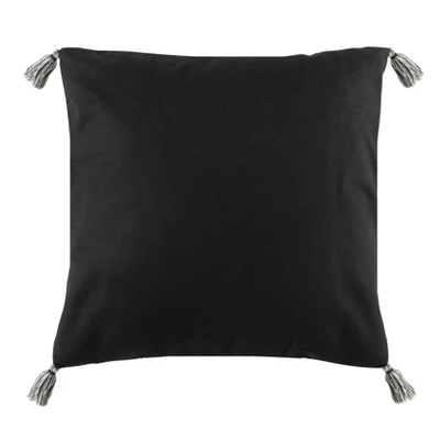 Sidonia Pillow - Grey/Cream - 16" X 16" - Safavieh - Image 2