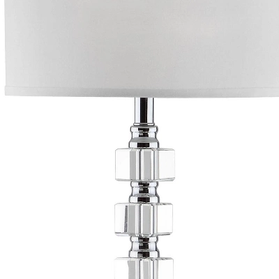 60" Lombard Street Floor Lamp Clear/Chrome (Includes CFL Light Bulb) - Safavieh - Image 4