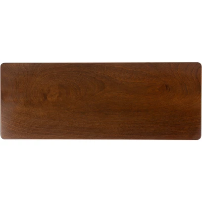 Sasharose Makeup Table - Walnut - Safavieh - Image 7